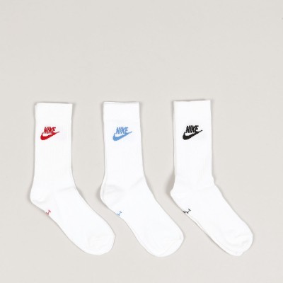 Nike SB ED Essential 3Pack Socks White Multi